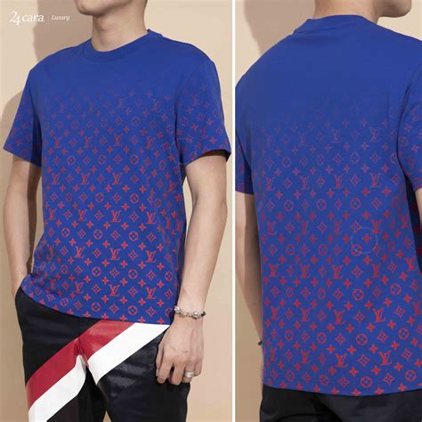 louis vuitton t shirt monogram|Louis Vuitton gradient t shirt.